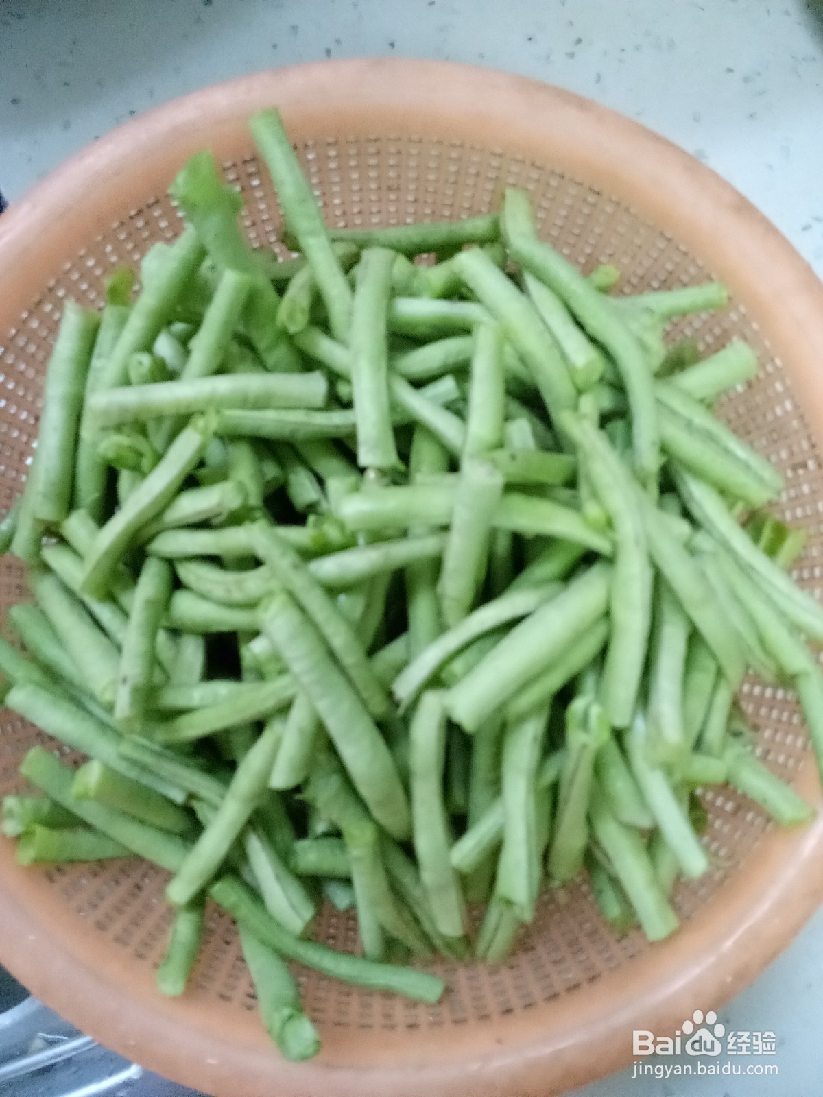 家常韭菜炒豆角