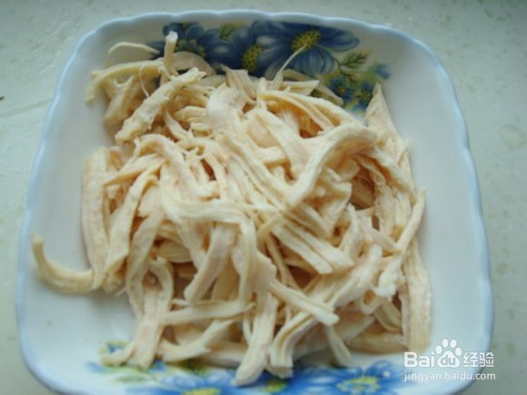 营养早餐粥------栗子鸡丝粥