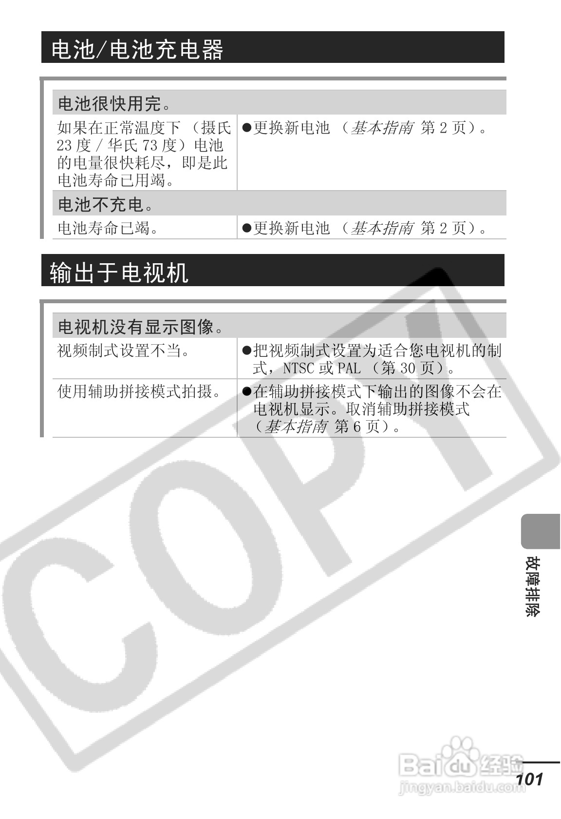 佳能IXUS55数码照相机使用说明书:[11]