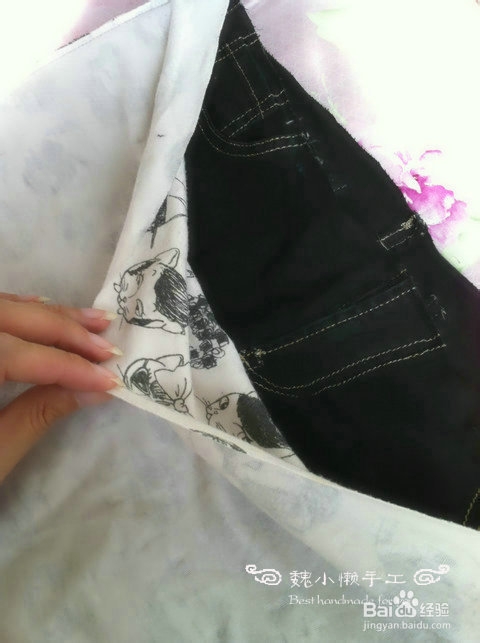 【魏小懒手工】——如何自己改造孕妇裤~~