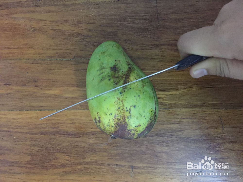 芒果快速去皮削皮方法