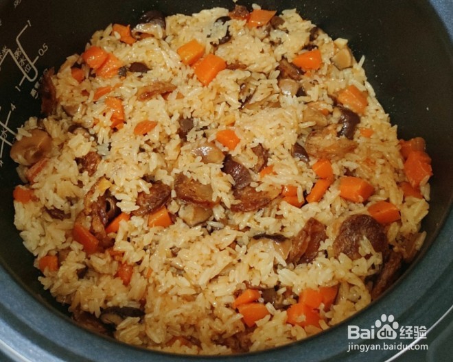 好吃又方便—三宝焖饭的制作方法