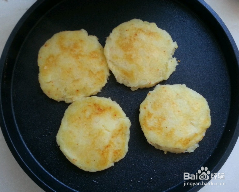 手工自做土豆饼