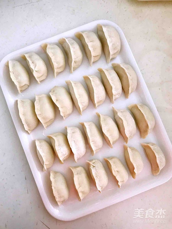 香葱猪肉煎饺