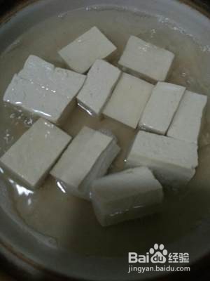 腐竹嫩肉豆腐煲