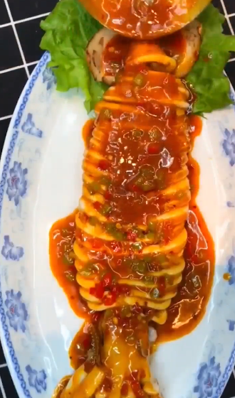 香辣鱿鱼怎么做?