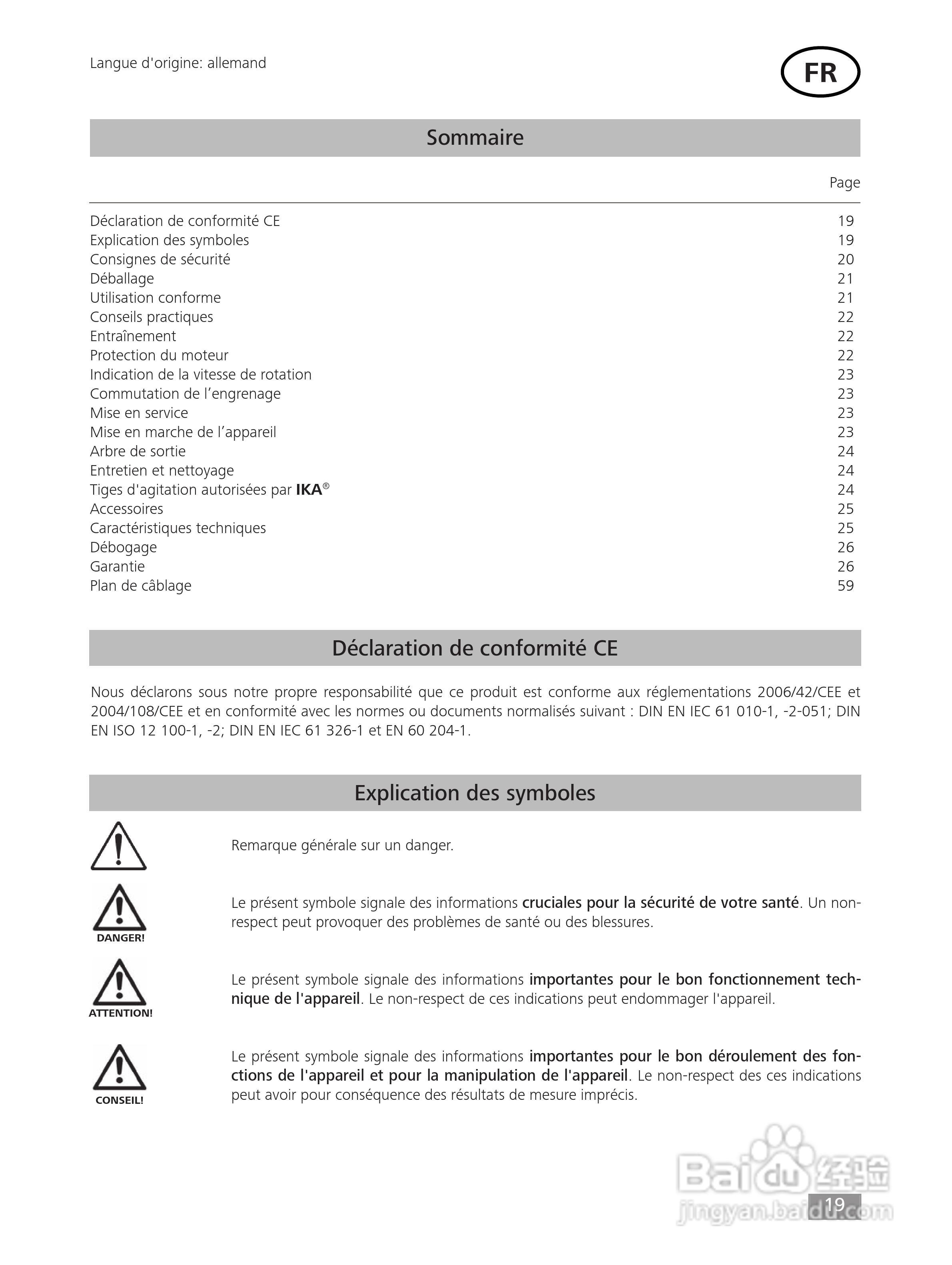 IKA RW47D顶置式机械搅拌器使用说明书:[2]