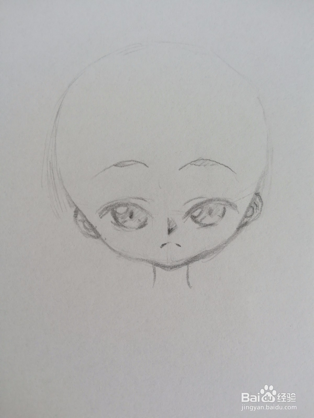 生闷气的漫画人物头部画法