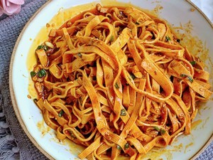 【香辣孜然豆皮】好吃的家常下酒菜