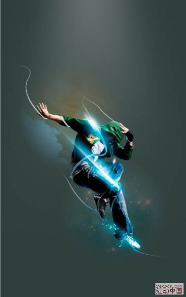 Photoshop打造绚丽的潮流舞者