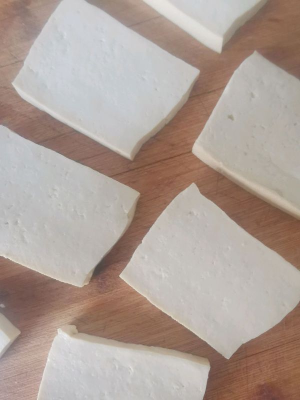 街边小吃铁板豆腐