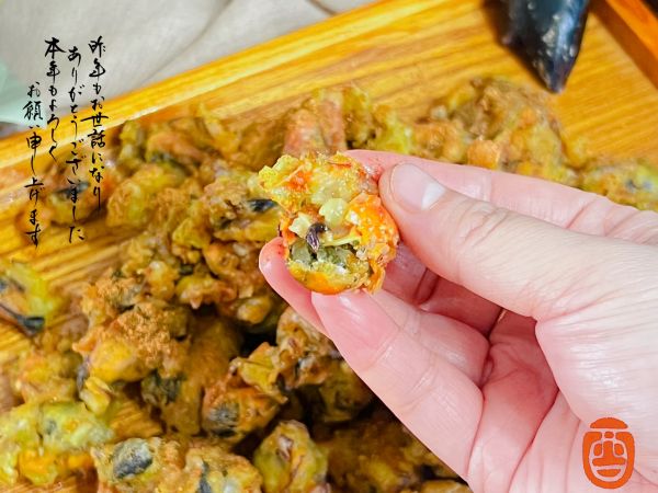 中式风味菜炸贻贝