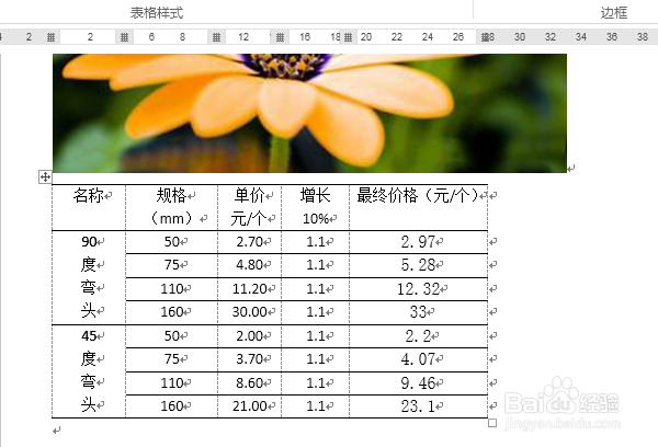 word如何制作三线表?