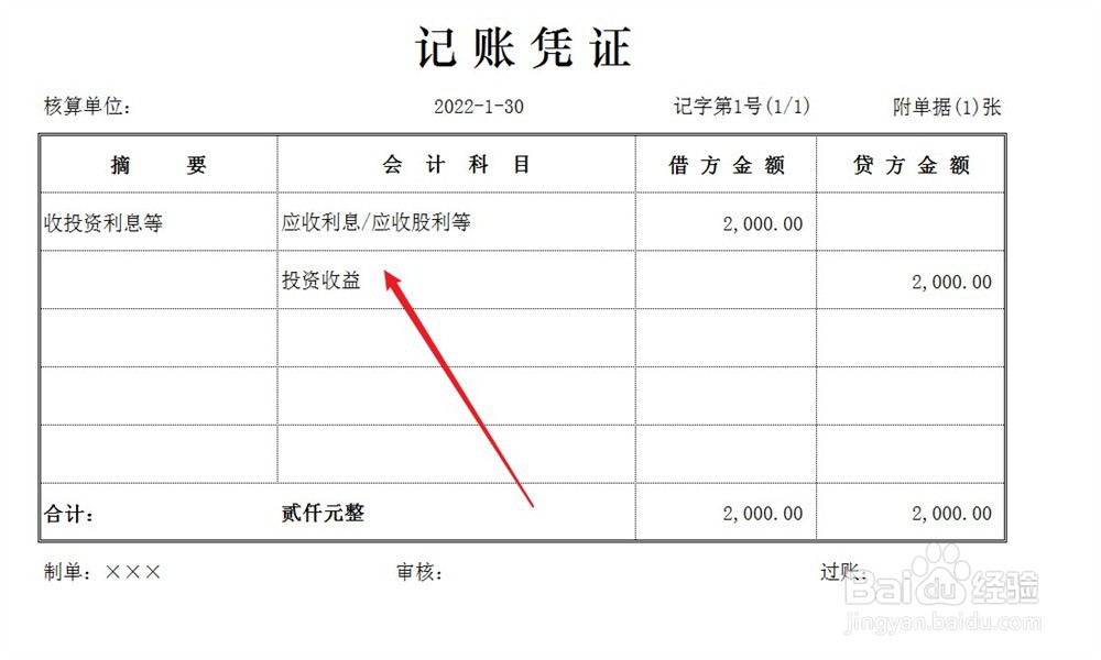 短期投资的账务处理
