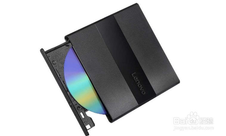 联想笔记本怎么放碟片？