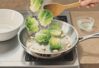 素炒生菜(低脂版)怎么制作?