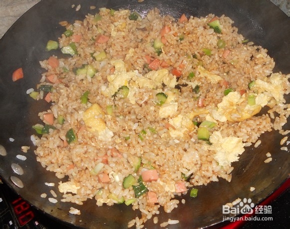 剩饭怎么做好吃——家常炒饭