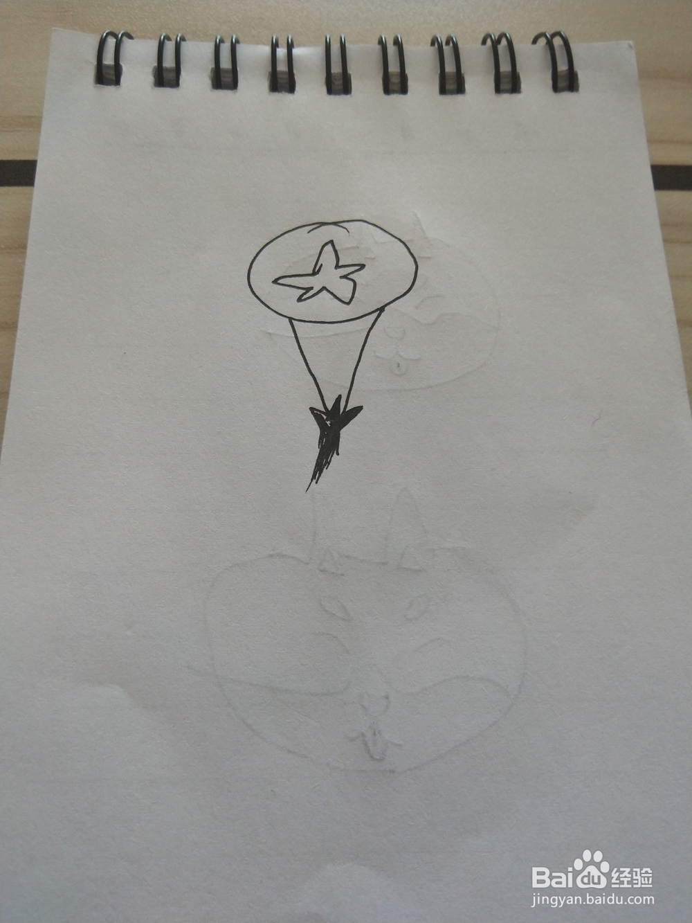 喇叭花的简笔画这样画