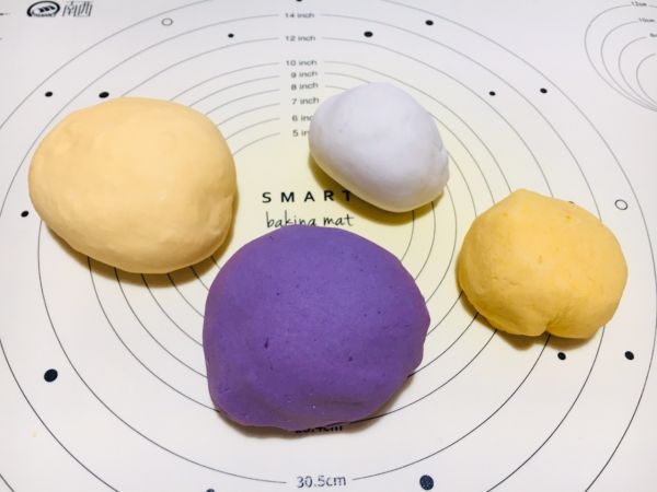 自制Q弹三色芋圆