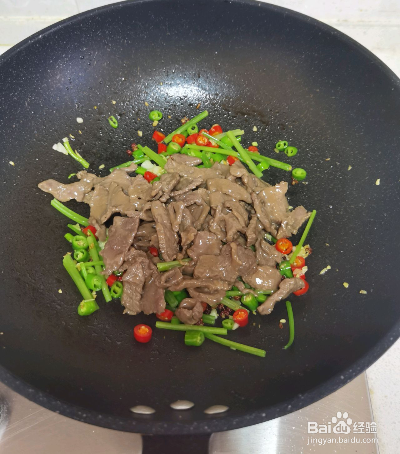 小炒牛肉的做法
