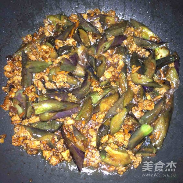 酱烧肉末茄子