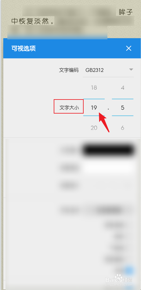 静读天下怎么修改文字大小