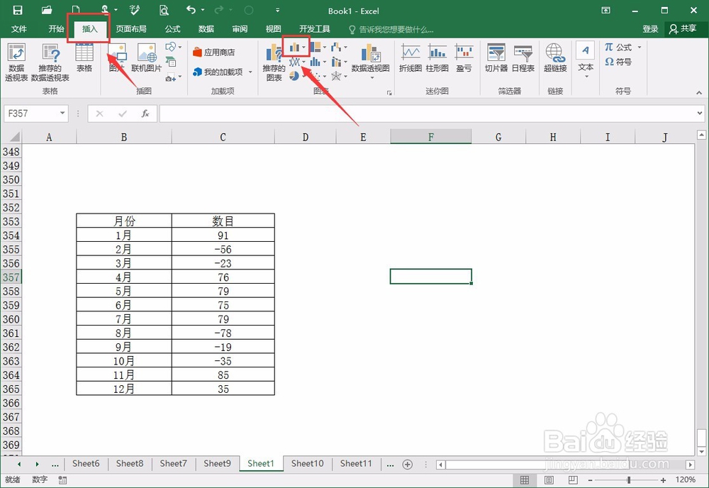 Excel背离式图表要怎么做?