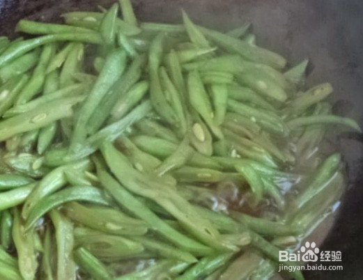 蒜香四季豆的做法