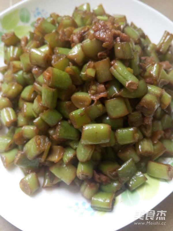 干煸四季豆的做法