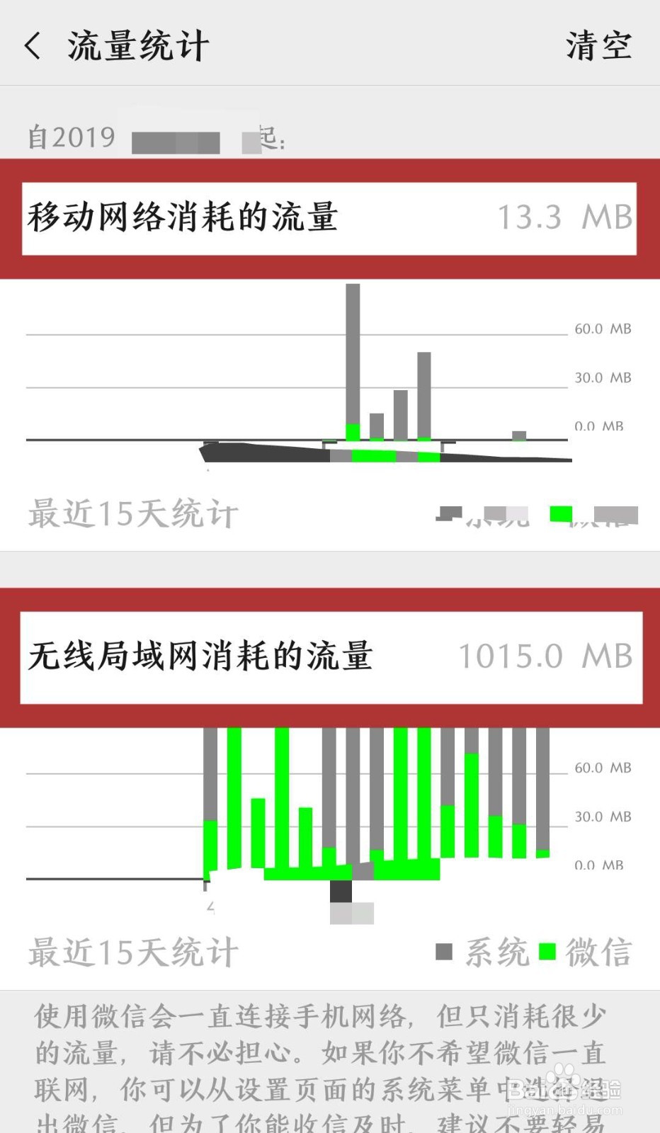 怎样看微信用了多少流量 看微信流量使用情况