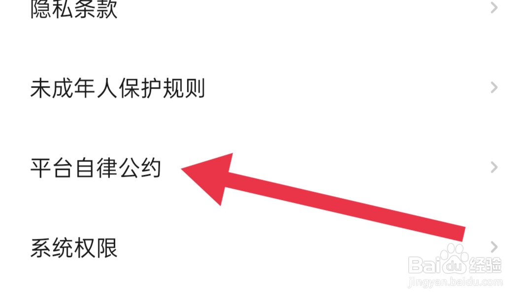 快点阅读如何查看平台自律公约