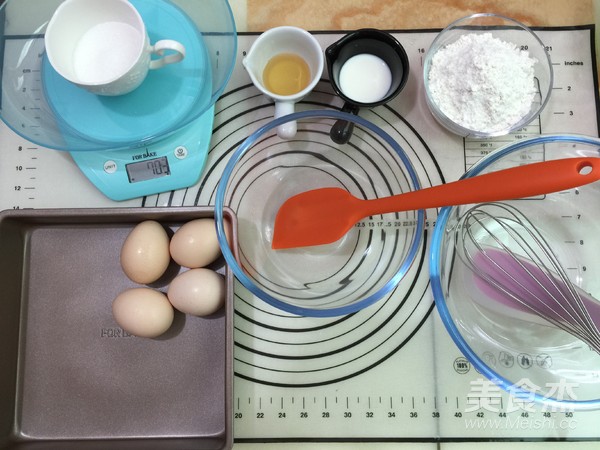 蜂蜜长崎蛋糕（无油版）