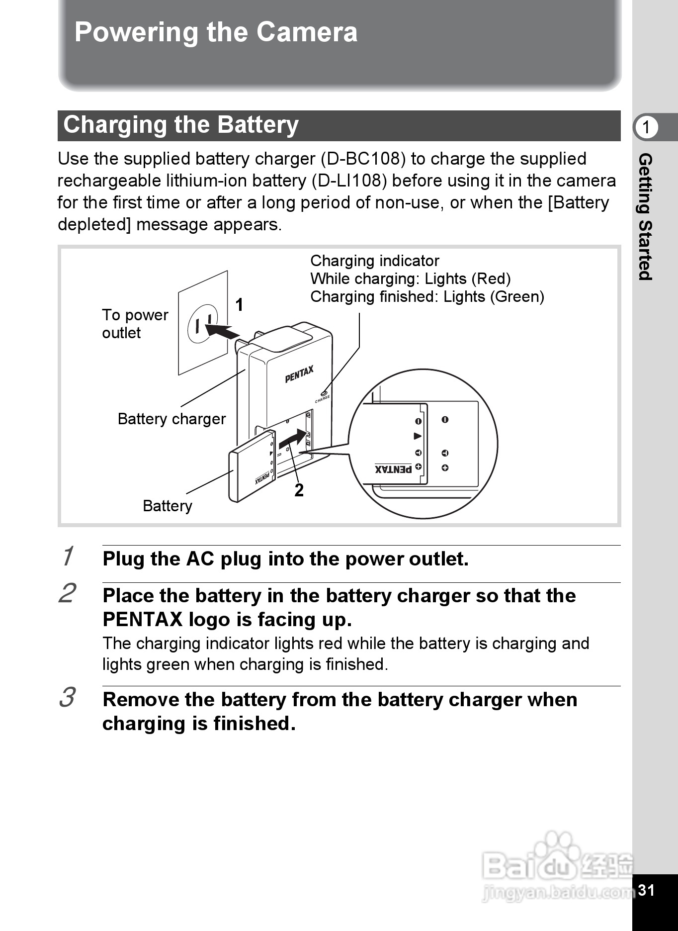 宾得Optio RS1000数码相机使用说明书:[4]