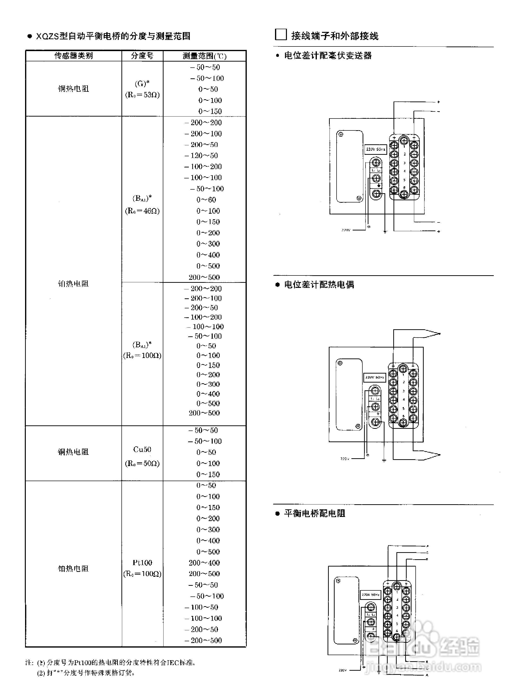 L系列自动平衡小型记录调节、报警仪说明书:[8]