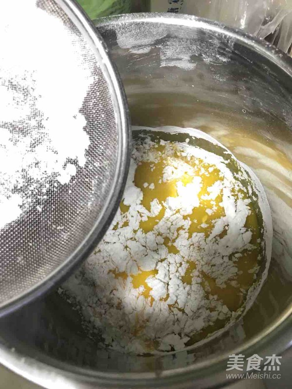 抹茶控の红豆抹茶戚风