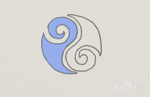 灵珠和魔丸简笔画