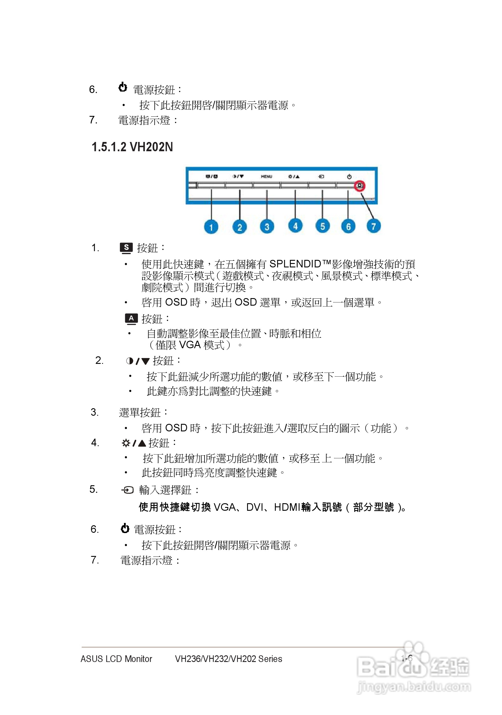 华硕VH236液晶显示器使用说明书:[2]