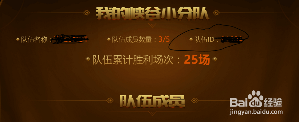 峡谷四等一怎么看队伍ID