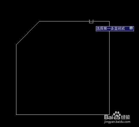CAD倒圆角和倒斜角的方法