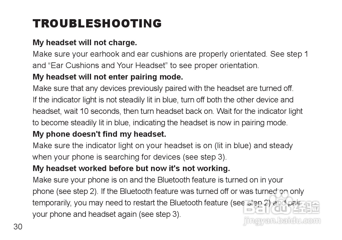 MOTOPURE H12蓝牙耳机用户手册:[4]