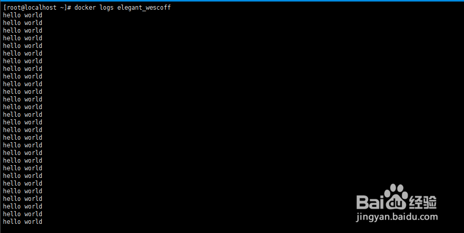 Docker Hello World