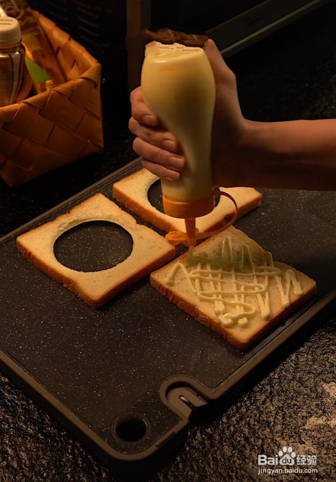 #新人打卡#波洛尼肠吐司