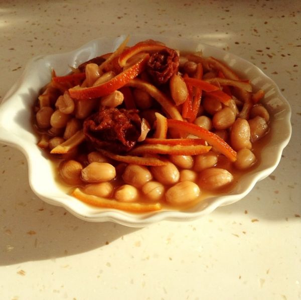 陈皮话梅煮花生