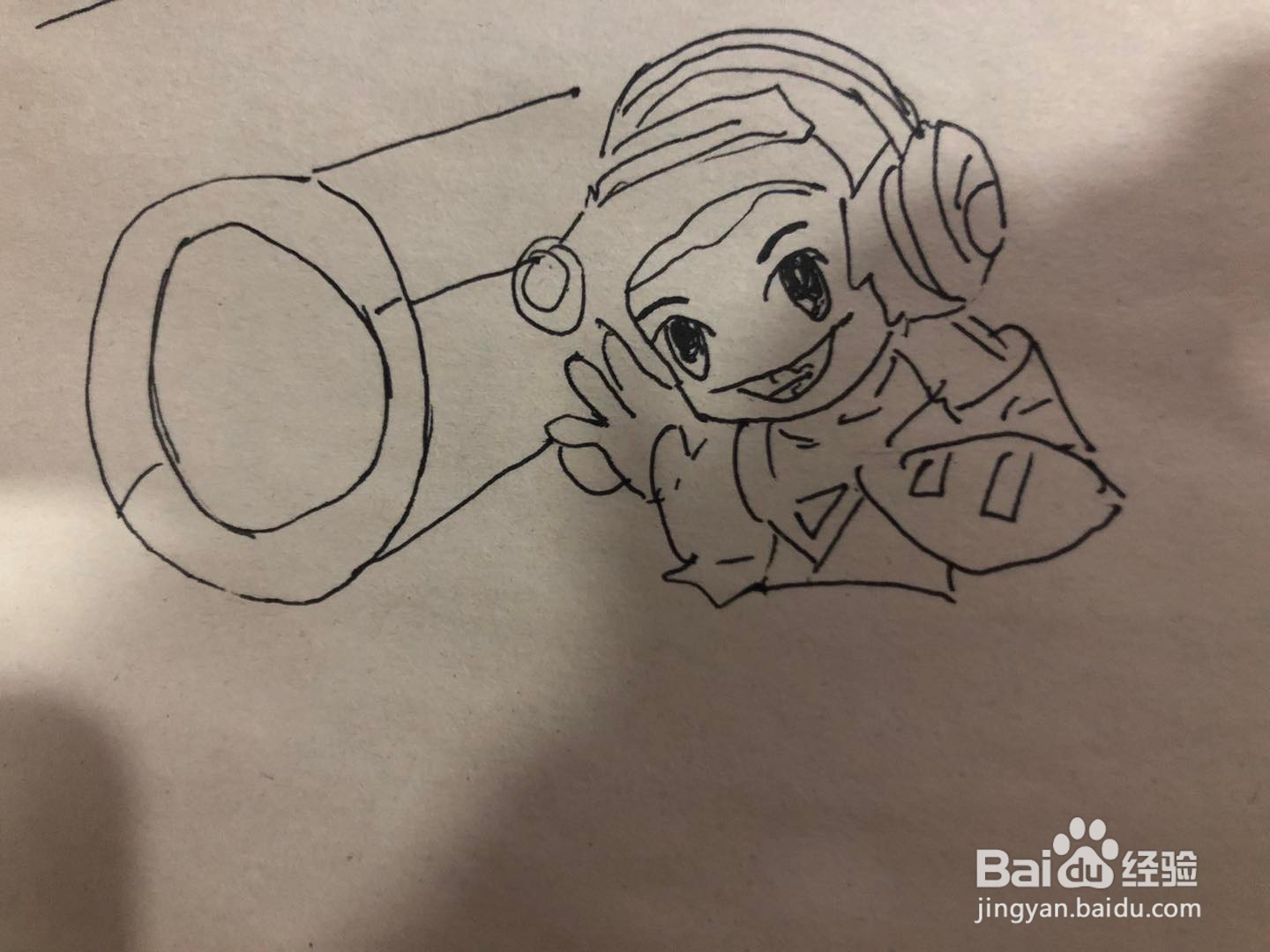 鲁班七号简笔画