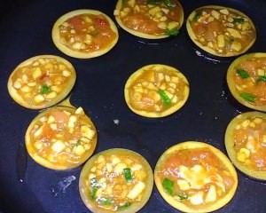 不一样的网红肉沫茄子饼