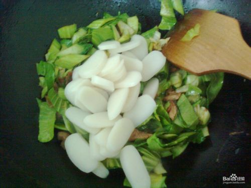家乡的味道——青菜汤年糕