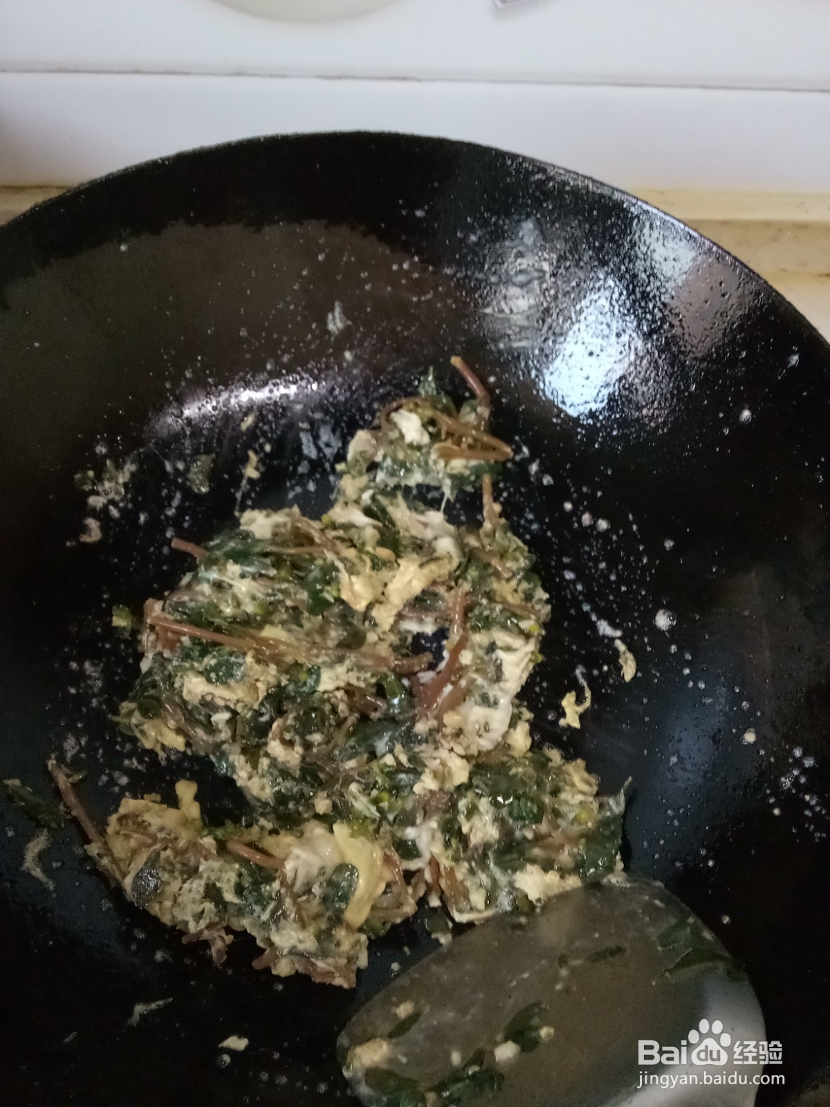 马齿苋炒鸡蛋