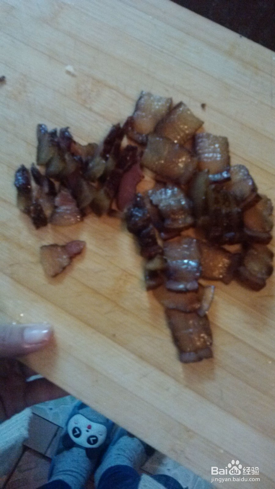 两个人的小日子：[6]晚餐腊肉炒土豆