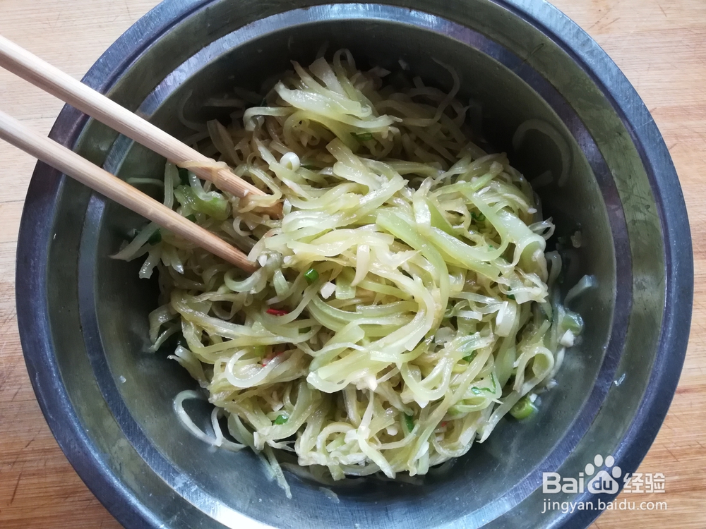 小白也能做炝青笋
