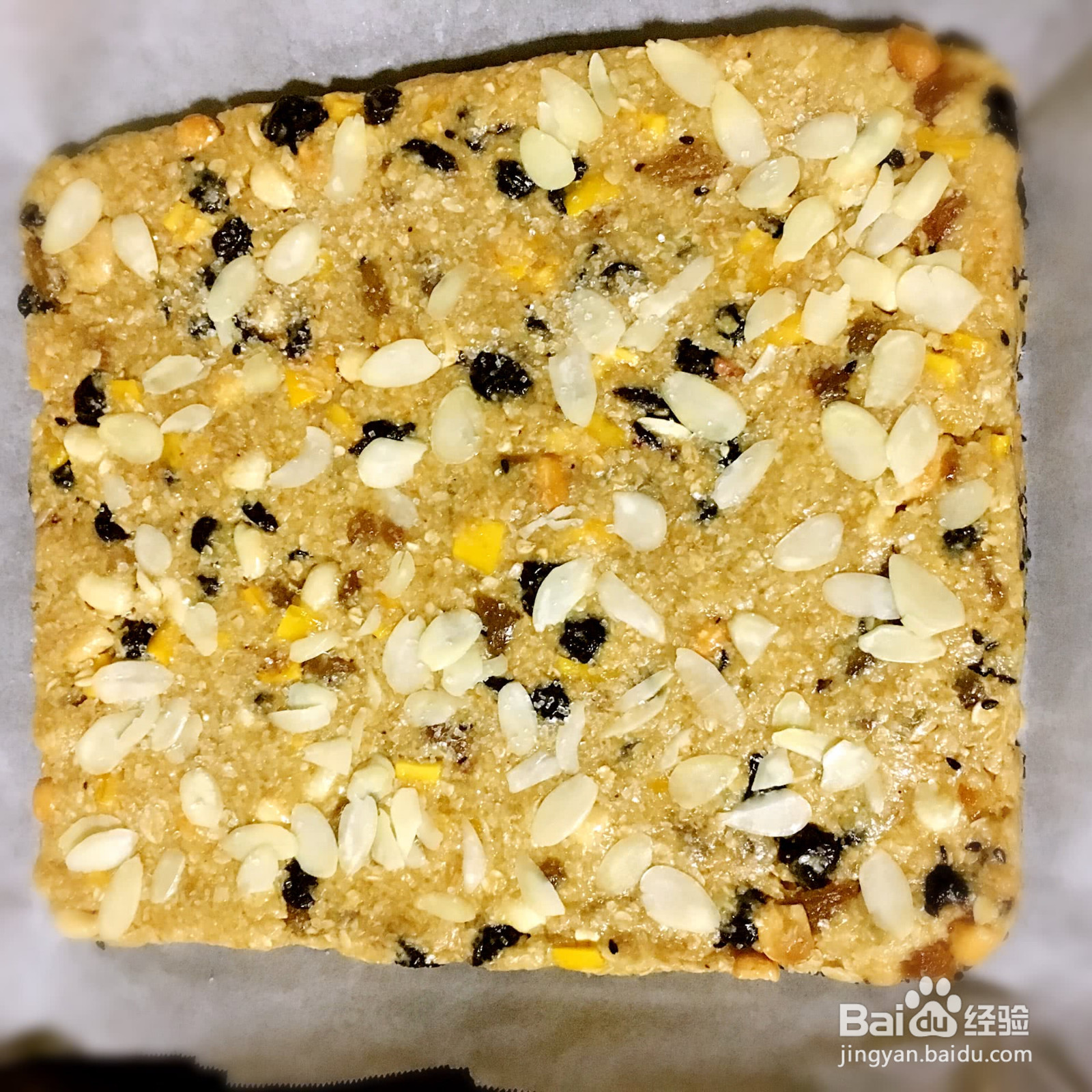 水果果仁燕麦条的做法